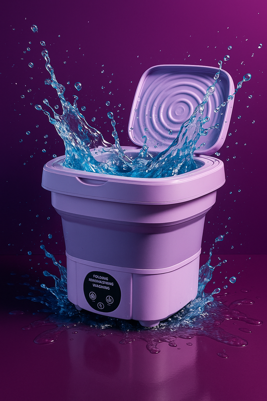 8L Portable Folding Washing Machine Bucket for Clothes