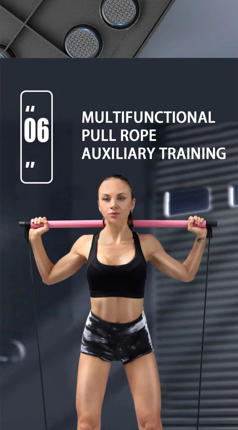 Portable Push-Up Board Set – Foldable Multifunctional Fitness Equipment for Chest, Arms, Back & Core Training"
