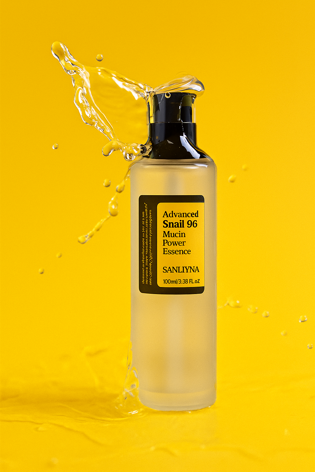 Snail Mucin 96% Facial Essence – Korean skincare formula for brightening, anti-aging, reducing fine lines, and repairing skin for a firmer, smoother look