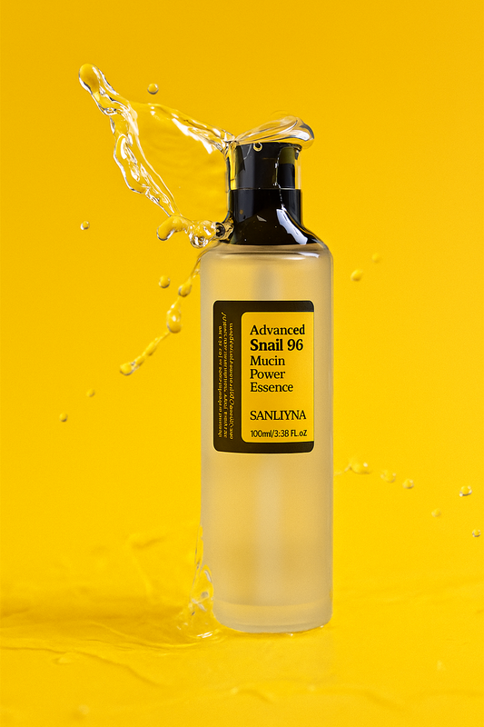 Snail Mucin 96% Facial Essence – Korean skincare formula for brightening, anti-aging, reducing fine lines, and repairing skin for a firmer, smoother look