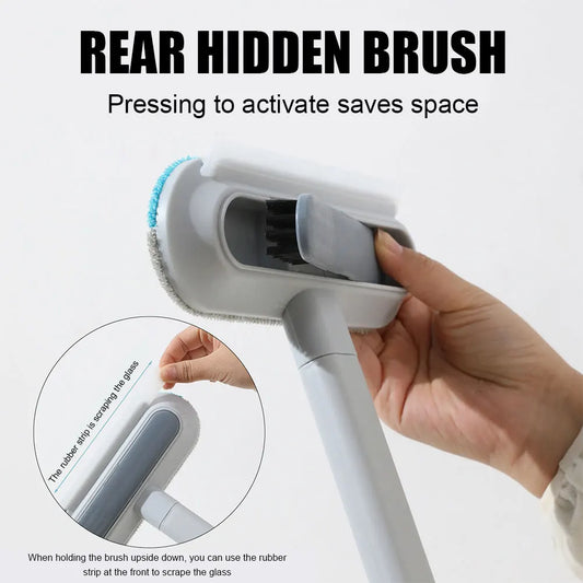 Pet Hair Remover Multifunctional Dog Clothes Brush Long Handle Cat Fur Brush Lint Brush for Window Carpet Clothing