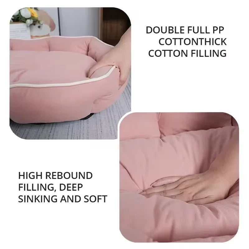 Pet Sofa Bed – Large Cozy Sleeping Mat for Dogs and Cats, Spacious Design with Soft Cushion, Perfect for Winter Warmth