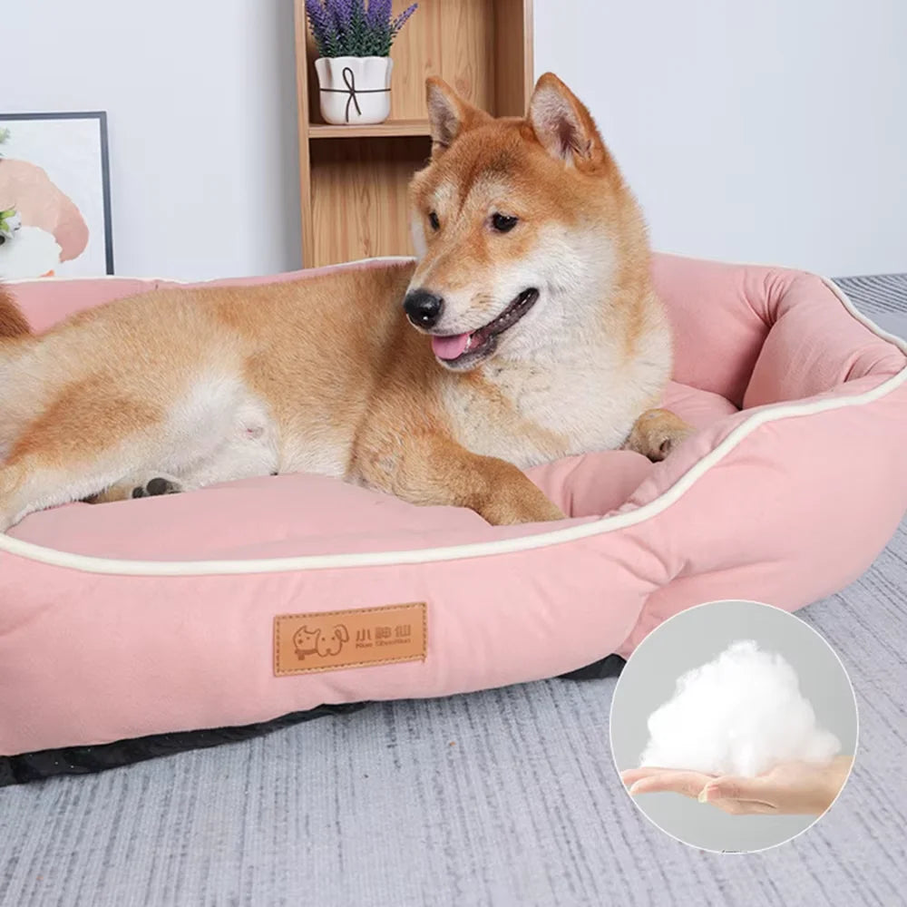 Pet Sofa Bed – Large Cozy Sleeping Mat for Dogs and Cats, Spacious Design with Soft Cushion, Perfect for Winter Warmth