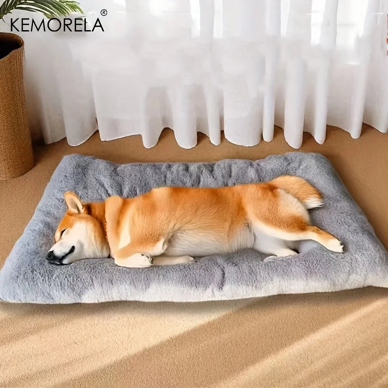 Dog Bed Sofa Thickened Super Soft Polyester Pet Mat Dog Crate Mat Bed For Small Medium Large Dog Bed