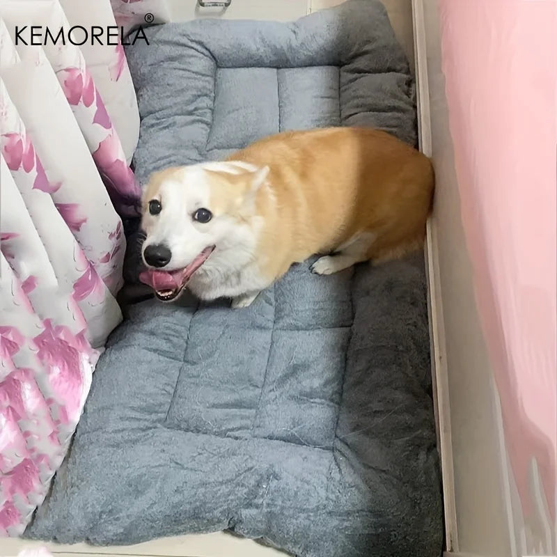Dog Bed Sofa Thickened Super Soft Polyester Pet Mat Dog Crate Mat Bed For Small Medium Large Dog Bed