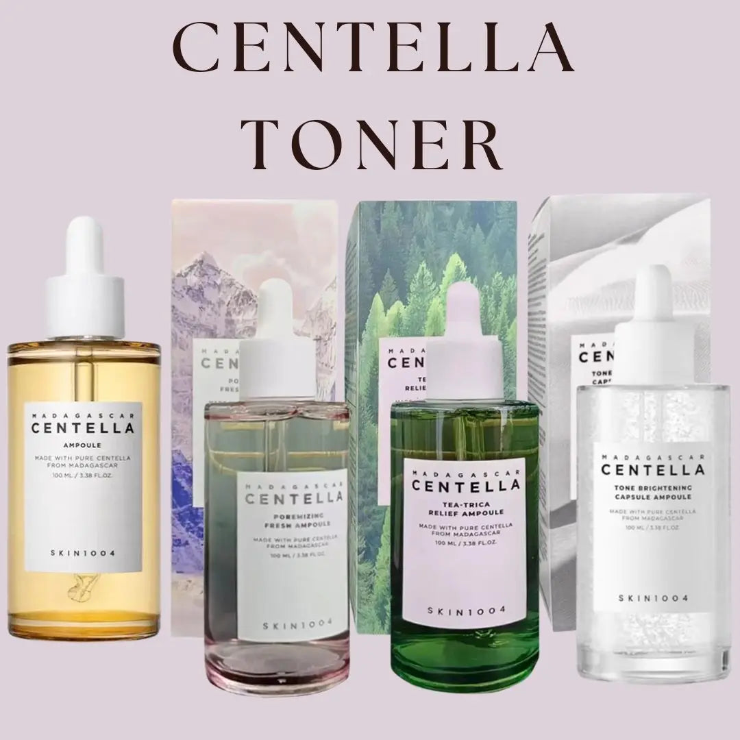 Centella Asiatica Face Serum – Korean Skincare Toner | Brightening, Hydrating, Pore Tightening & Acne Care