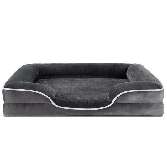 Dog Bed Waterproof Non-Slip Removable Washable Cover Medium Dogs Comfortable Pet Sofa