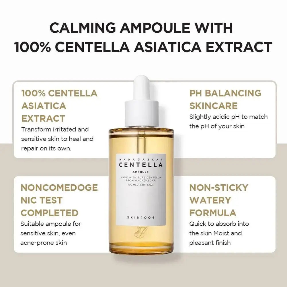 Centella Asiatica Face Serum – Korean Skincare Toner | Brightening, Hydrating, Pore Tightening & Acne Care