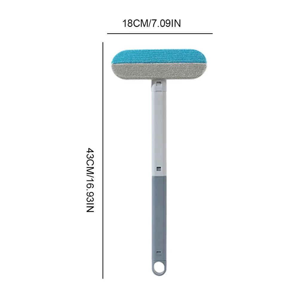 Pet Hair Remover Multifunctional Dog Clothes Brush Long Handle Cat Fur Brush Lint Brush for Window Carpet Clothing